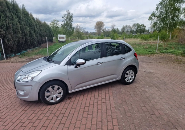 Citroen C3 cena 22800 przebieg: 110500, rok produkcji 2012 z Chojnów małe 497